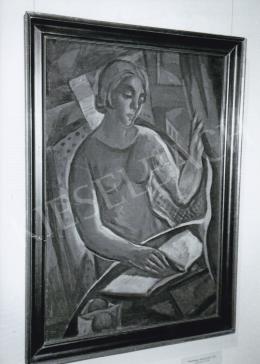  Schönberger Armand - Olvasó nő, Jelezve jobbra lent: Schönberger, Fotó: Kieselbach Tamás